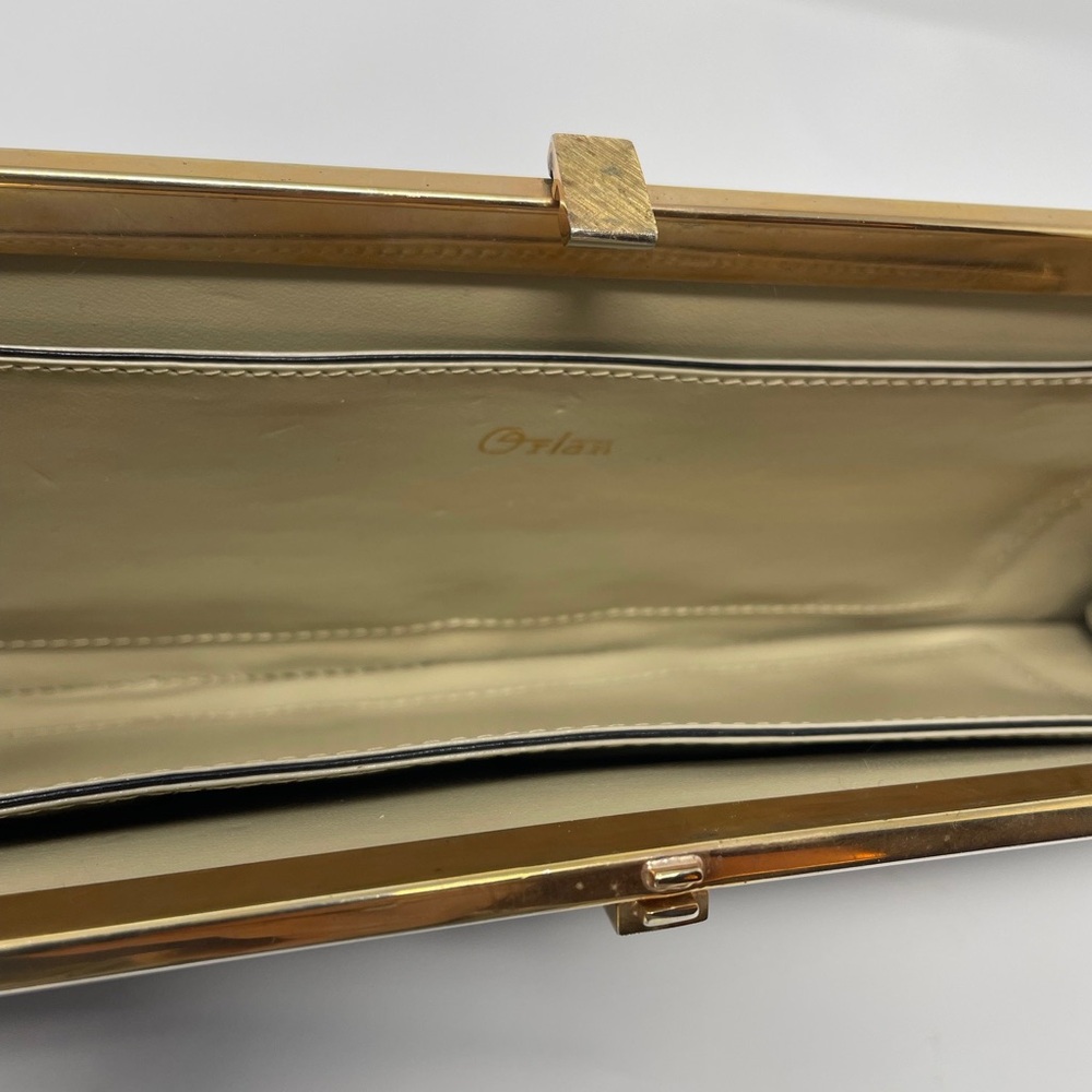 Orlan Black Leather Clutch - Picture 4 of 5